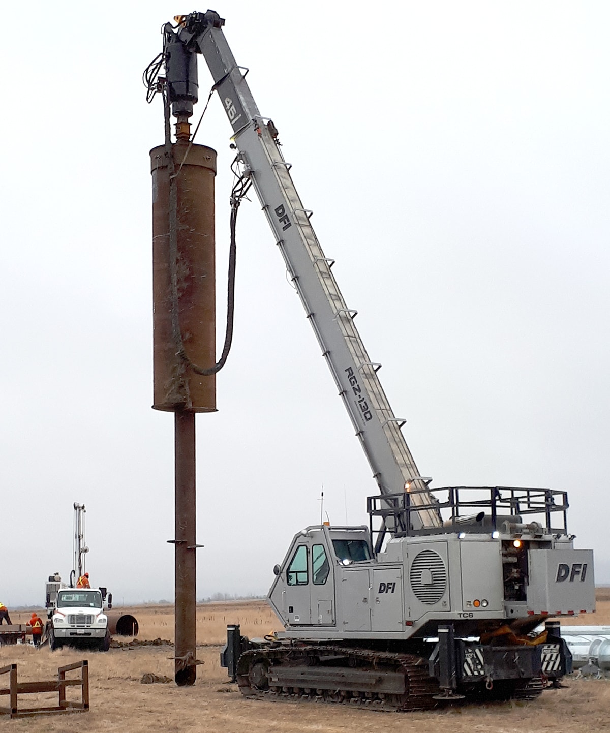 DFI Steel Bucket Piles