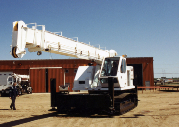 DFI Our History 1996 First RGZ Track-Mounted Crane