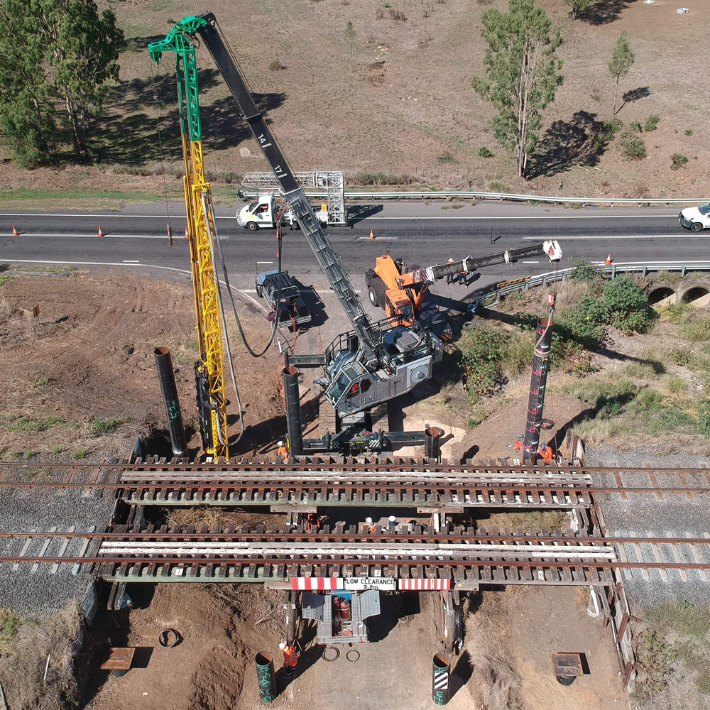 Municipal Bridge Piling